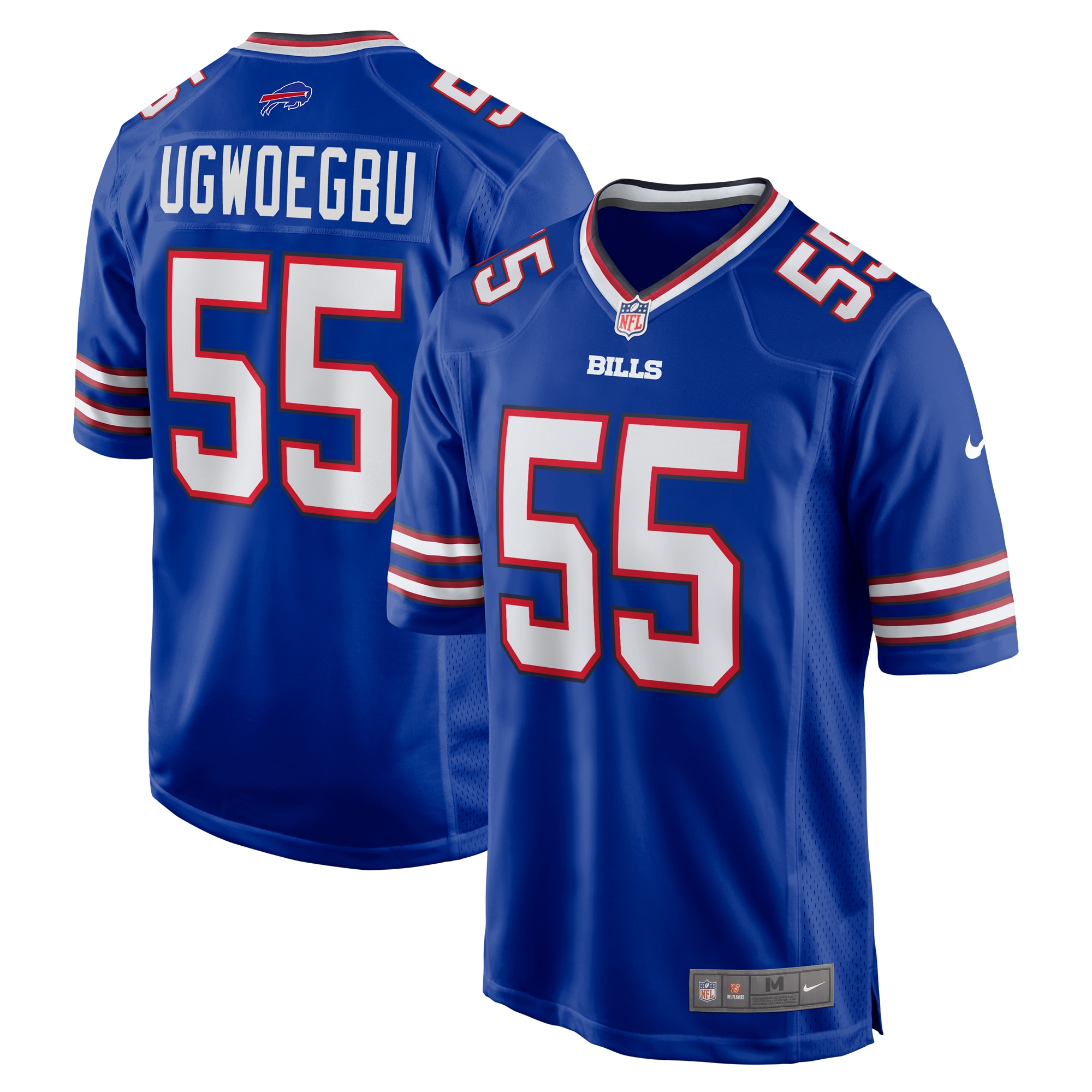 David Ugwoegbu Buffalo Bills Nike Game Jersey Royal