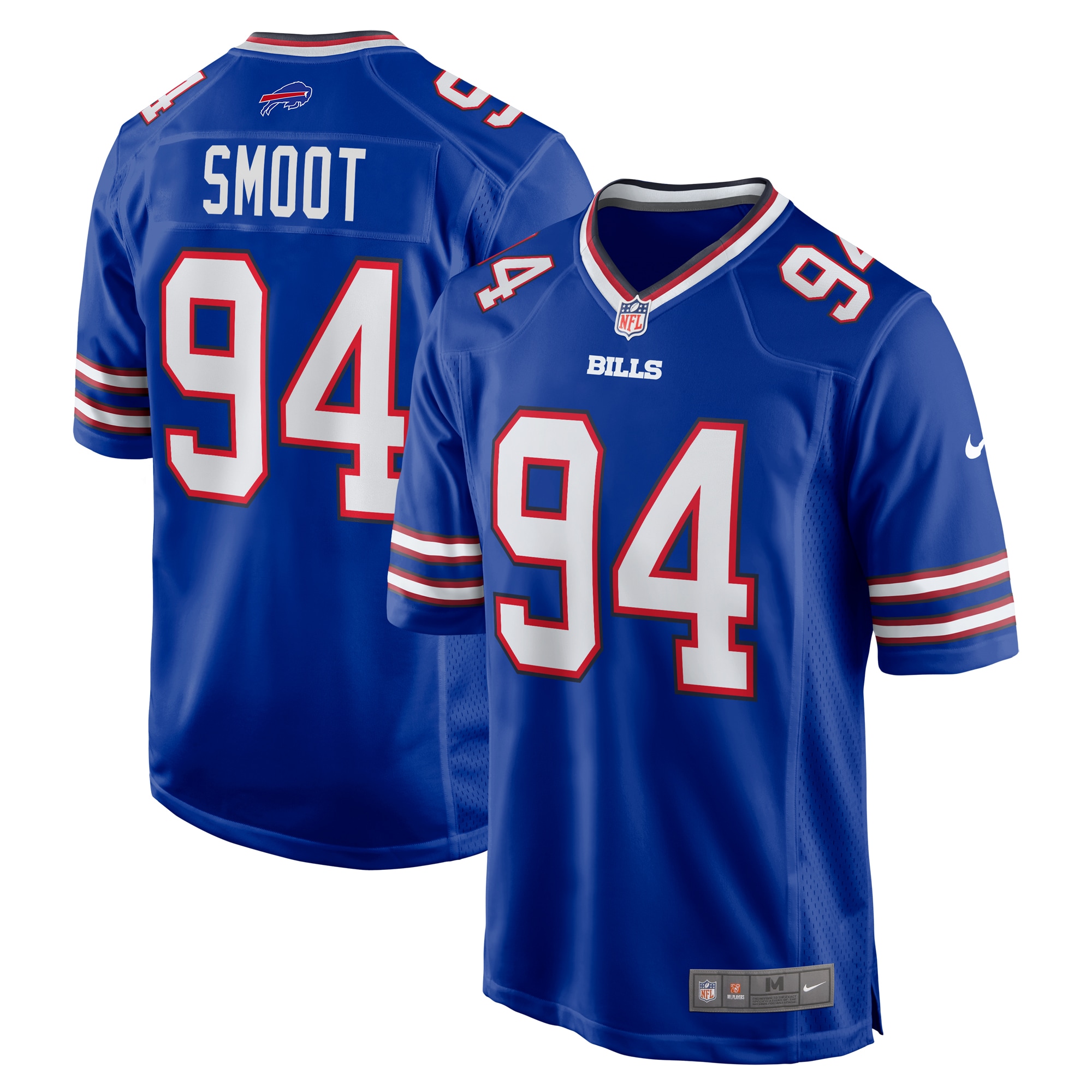 Dawuane Smoot Buffalo Bills Nike Game Jersey Royal