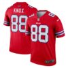 Dawson Knox Buffalo Bills Nike Alternate Legend Player Performance Top Red