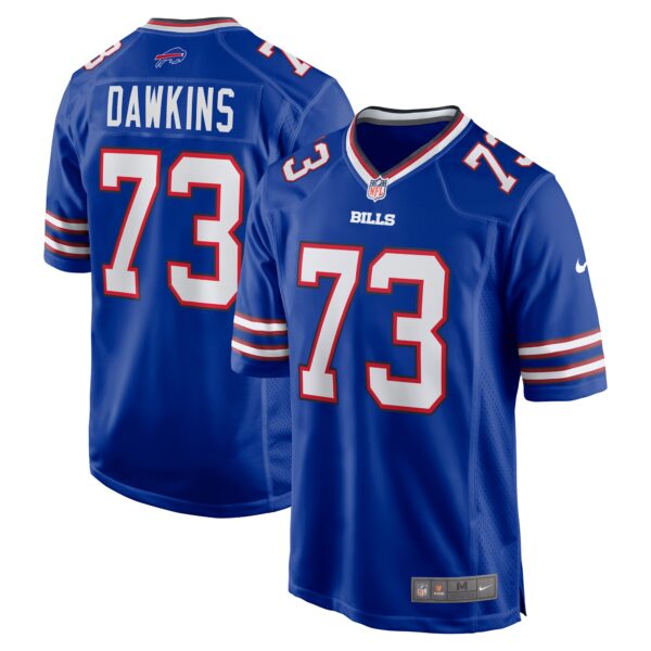 Dion Dawkins Buffalo Bills Nike Game Player Jersey Royal