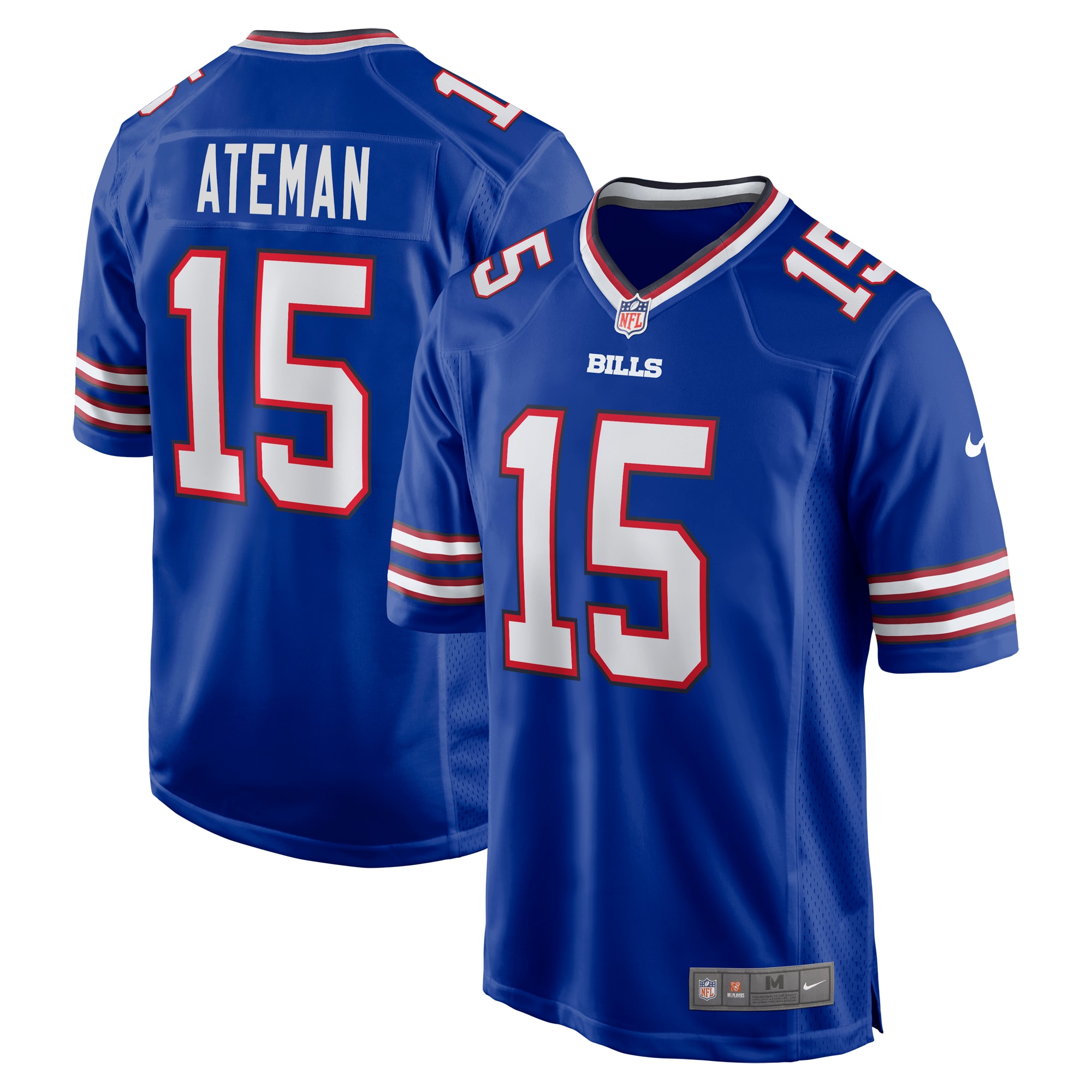 Marcell Ateman Buffalo Bills Nike Team Game Jersey Royal