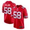 Matt Milano Buffalo Bills Nike Alternate Game Jersey Red