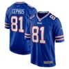 Quintez Cephus Buffalo Bills Nike Team Game Jersey Royal