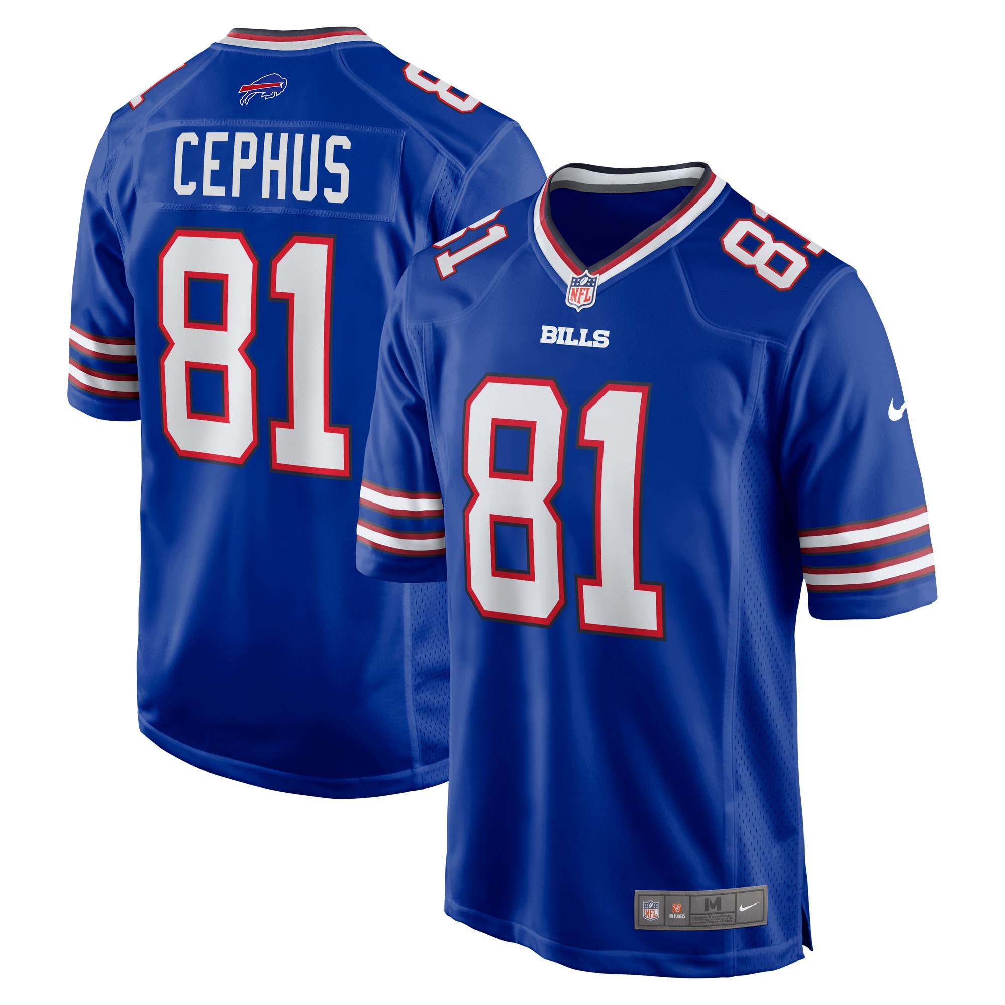 Quintez Cephus Buffalo Bills Nike Team Game Jersey Royal