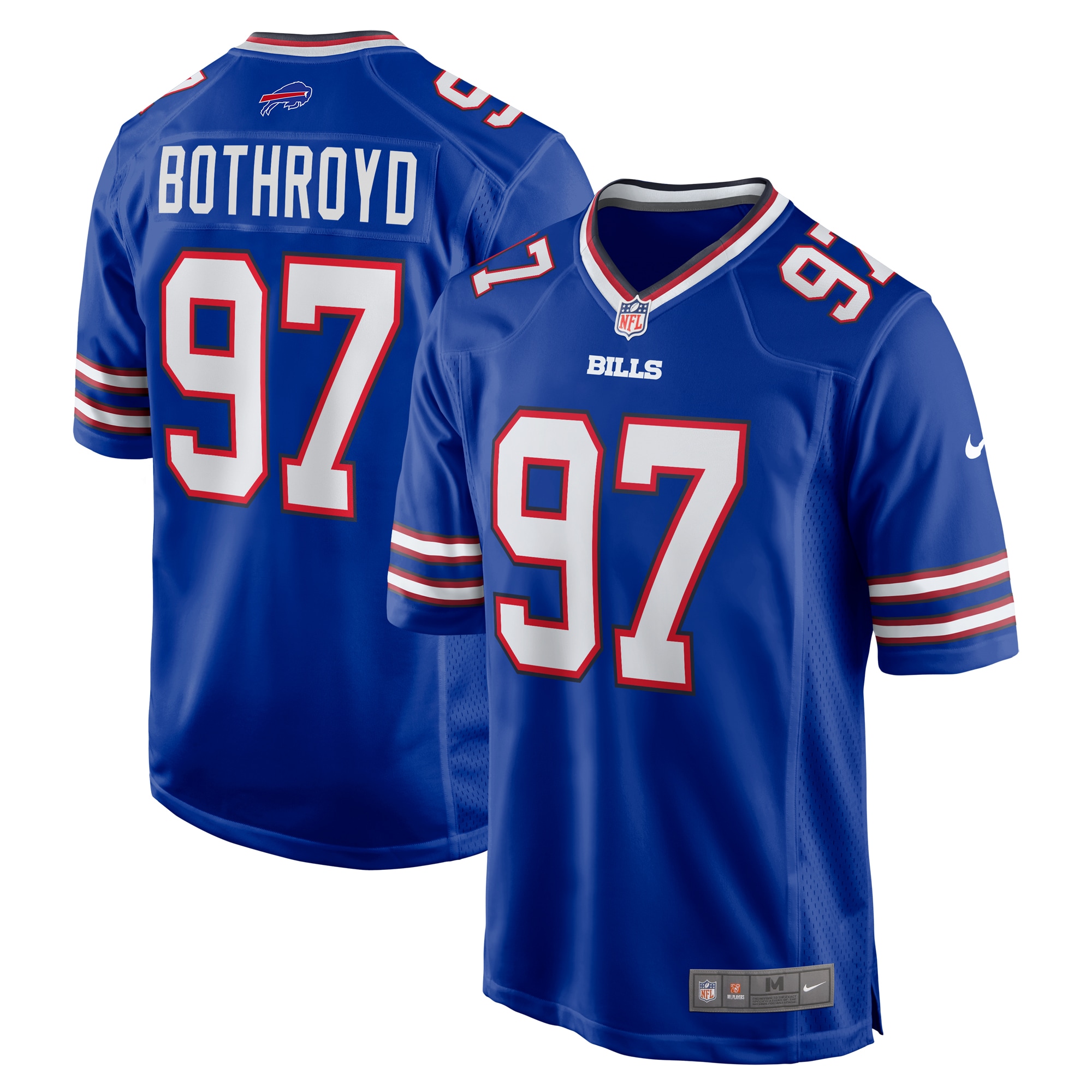 Rondell Bothroyd Buffalo Bills Nike Game Jersey Royal
