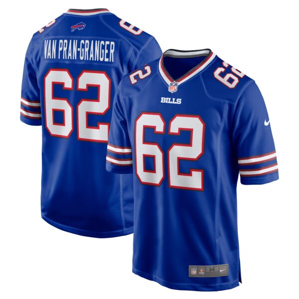 Sedrick Van Pran Granger Buffalo Bills Nike Game Jersey Royal