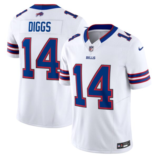 Stefon Diggs Buffalo Bills Nike Vapor FUSE Limited Jersey White