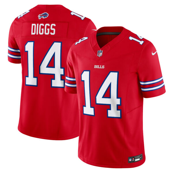 Stefon Diggs Buffalo Bills Nike Vapor FUSE Limited Jersey Red