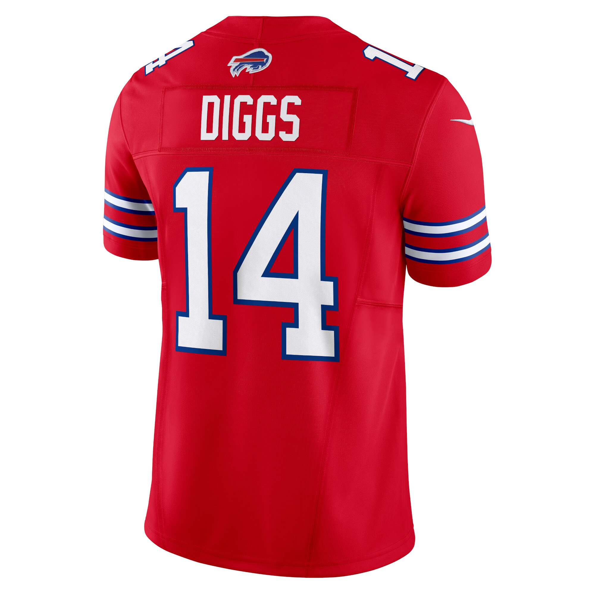 Stefon Diggs Buffalo Bills Nike Vapor FUSE Limited Jersey Red - Image 3