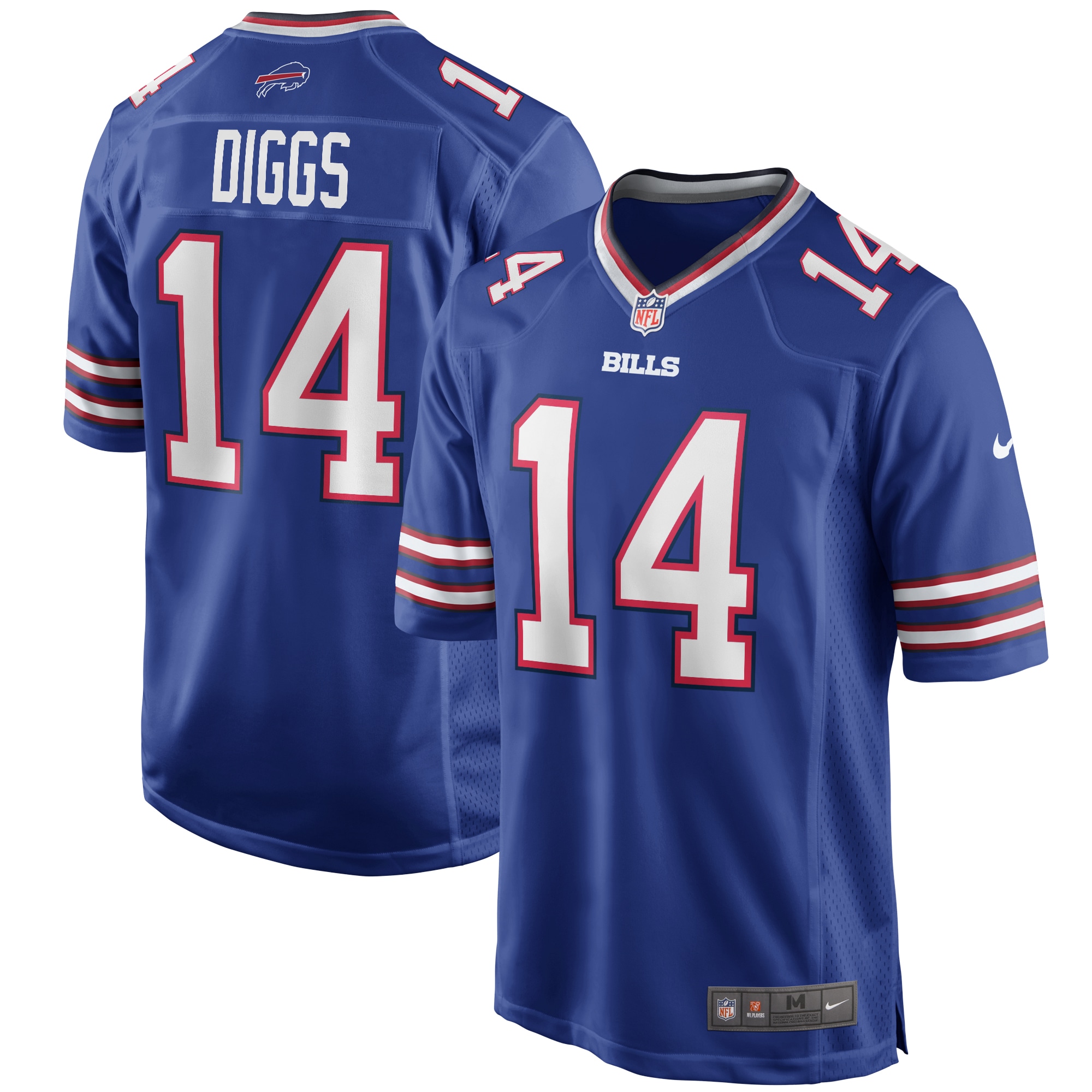 Stefon Diggs Buffalo Bills Nike Game Player Jersey Royal
