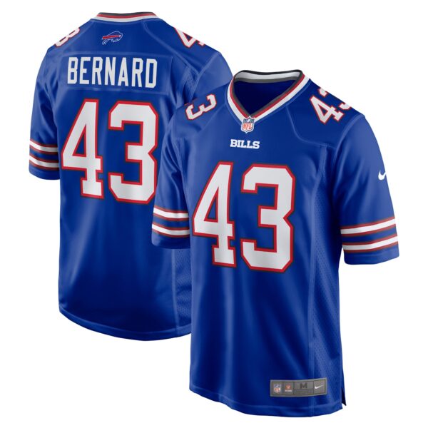 Terrel Bernard Buffalo Bills Nike Game Player Jersey Royal