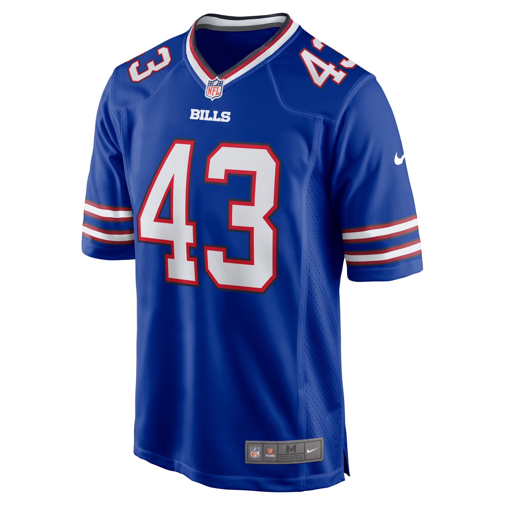 Terrel Bernard Buffalo Bills Nike Game Player Jersey Royal - Image 2