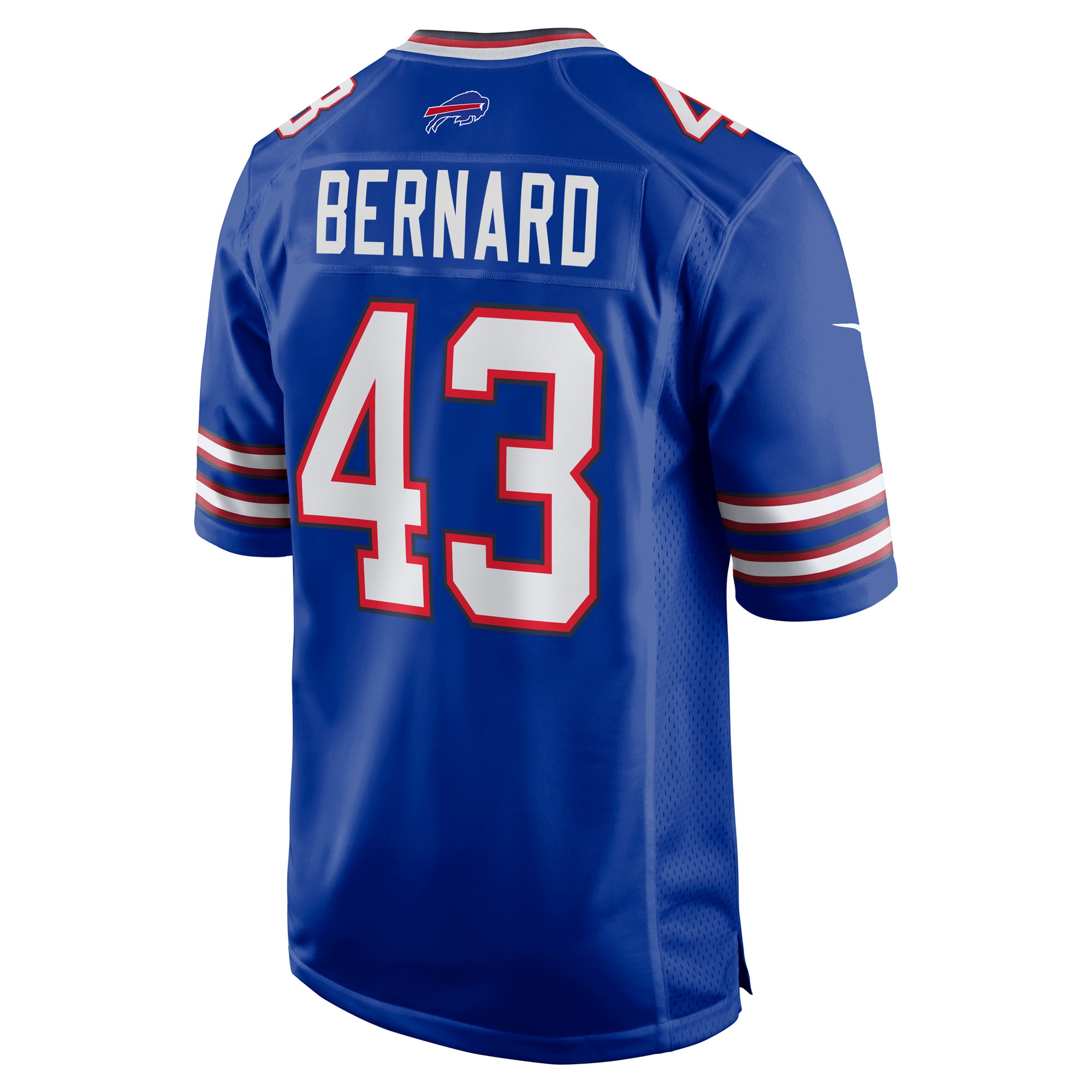 Terrel Bernard Buffalo Bills Nike Game Player Jersey Royal - Image 3