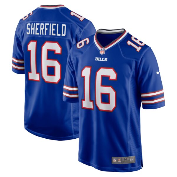 Trent Sherfield Buffalo Bills Nike Game Player Jersey Royal
