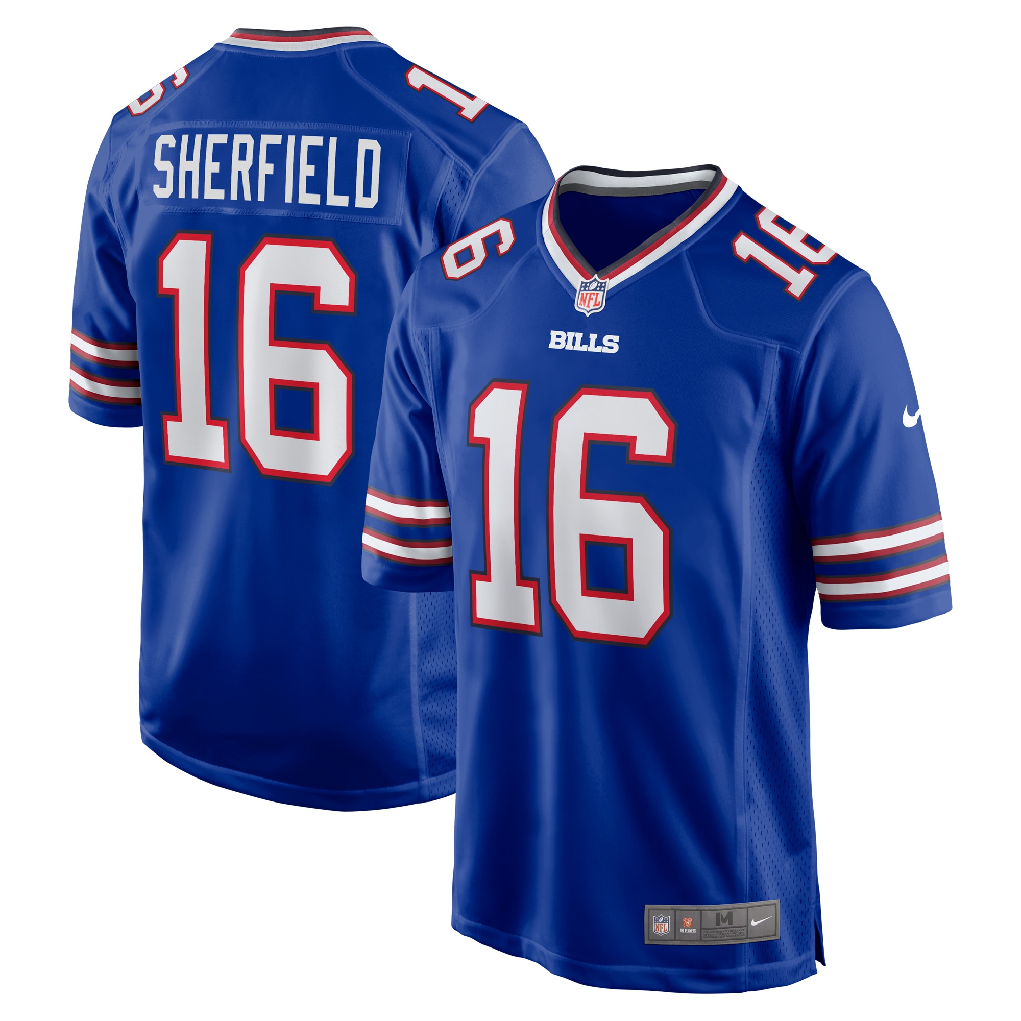 Trent Sherfield Buffalo Bills Nike Game Player Jersey Royal