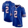 Tyler Bass Buffalo Bills Nike Game Player Jersey Royal