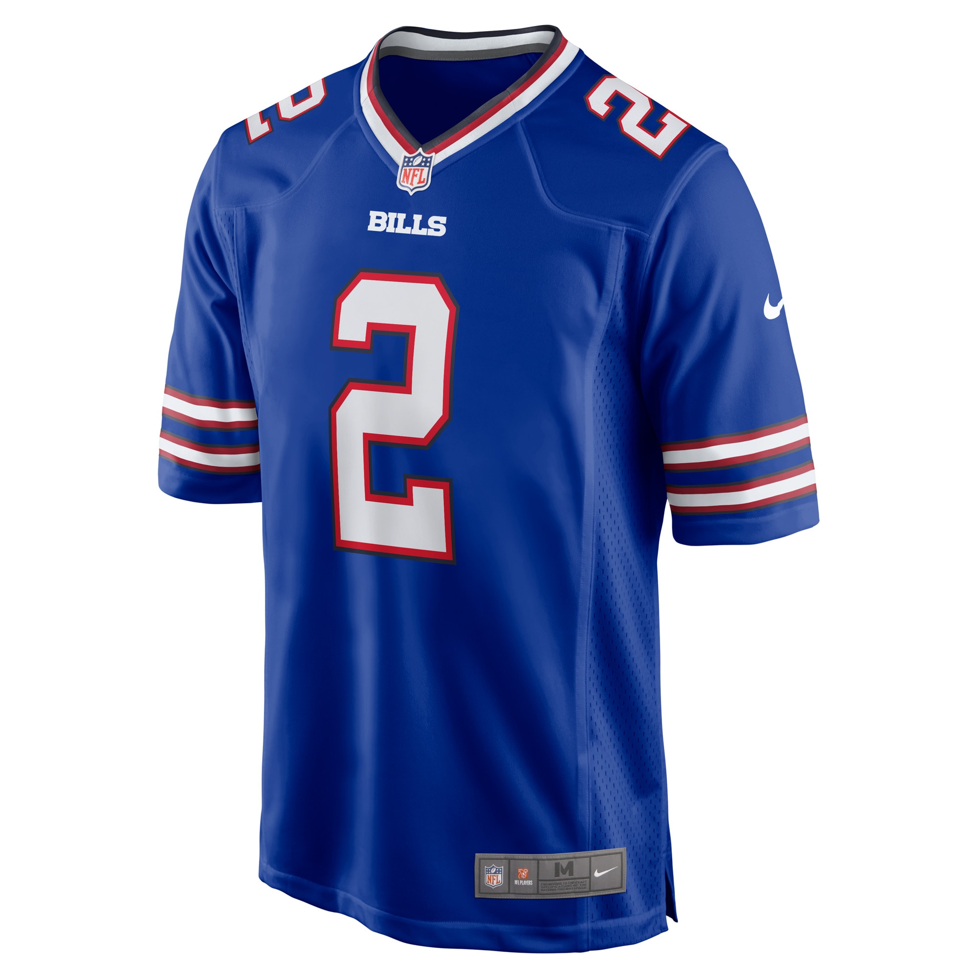 Tyler Bass Buffalo Bills Nike Game Player Jersey Royal - Image 2