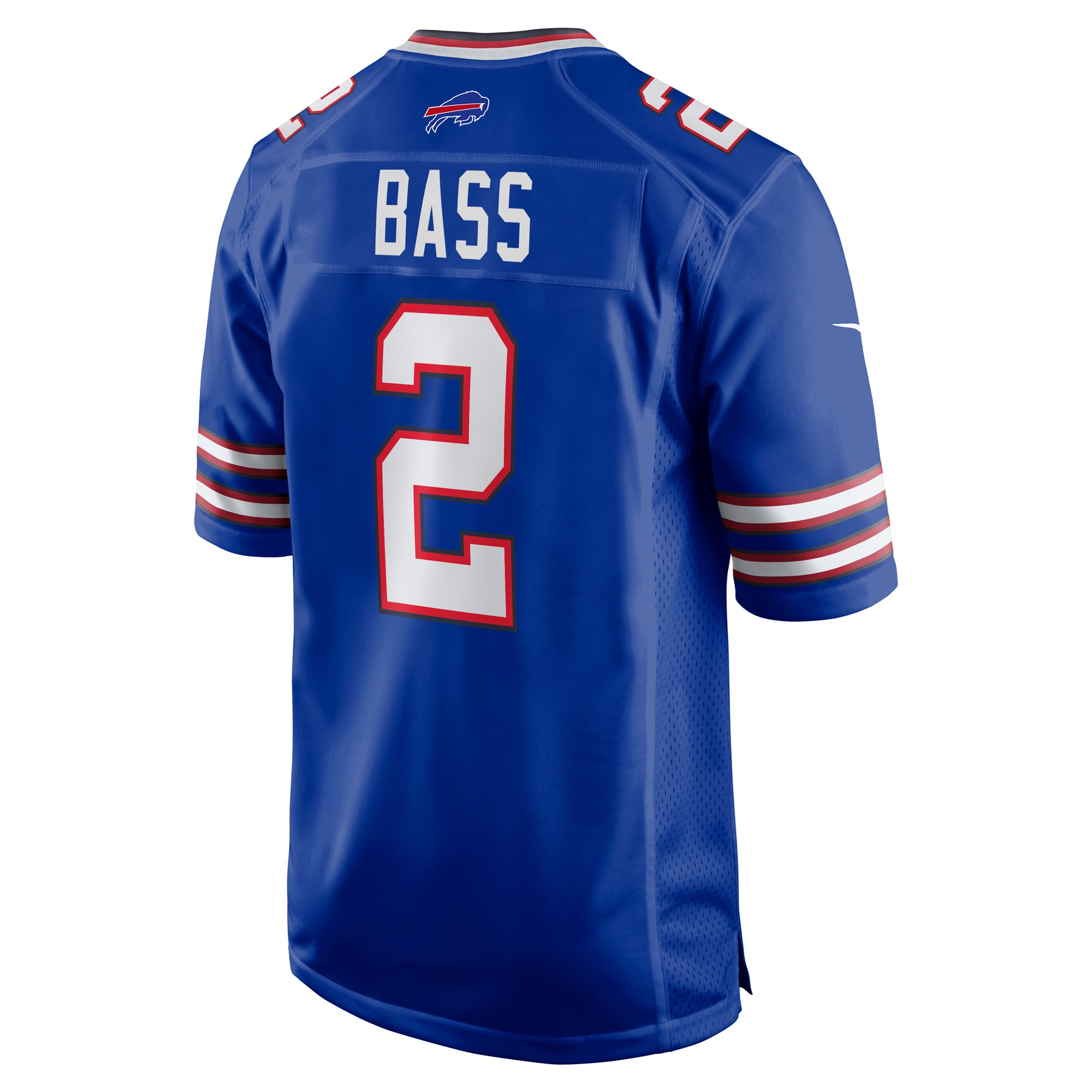 Tyler Bass Buffalo Bills Nike Game Player Jersey Royal - Image 3