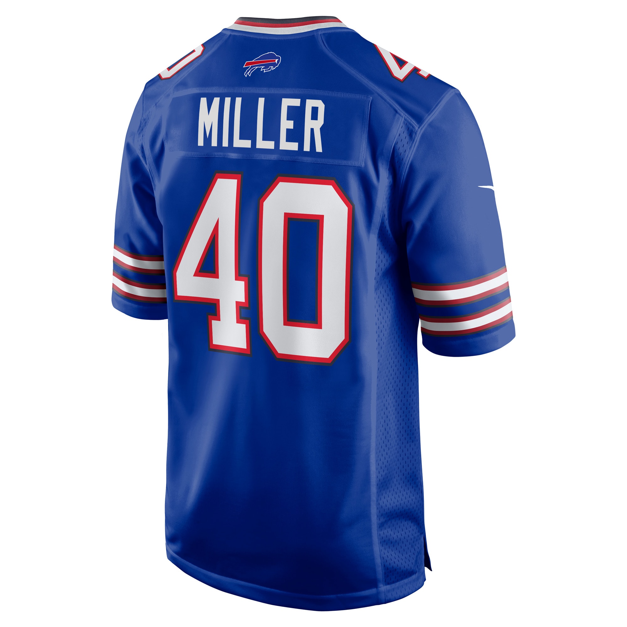 Von Miller Buffalo Bills Nike Game Jersey Royal - Image 3