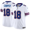 Buffalo Bills #18 Amari Cooper White 2024 FUSE Vapor Untouchable Limited Stitched Football Jersey