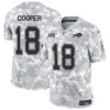 Buffalo Bills #18 Amari Cooper 2024 FUSE Arctic Camo Salute To Service Limited Football Stitched Jersey