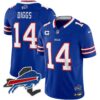 Men’s Bills New York Patch Vapor Limited Jersey – All Stitched – Royal – Stefon Diggs