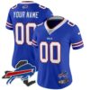 Bills New York Patch Vapor Limited Custom Jersey – All Stitched – Women – Royal