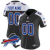 Bills New York Patch Vapor Limited Custom Jersey – All Stitched – Women – Black Alternate
