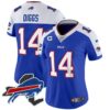 Women’s Bills New York Patch Vapor Limited Jersey – All Stitched – Royal Alternate – Stefon Diggs
