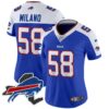 Women’s Bills New York Patch Vapor Limited Jersey – All Stitched – Royal Alternate – Matt Milano