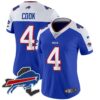 Women’s Bills New York Patch Vapor Limited Jersey – All Stitched – Royal Alternate – James Cook