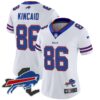 Women’s Bills New York Patch Vapor Limited Jersey – All Stitched – White – Dalton Kincaid