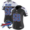 Women’s Bills New York Patch Vapor Limited Jersey – All Stitched – Black Alternate – Matt Milano