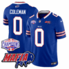 Buffalo Bills 24/25 Jersey – Bills Mafia + AFC East Championship Patch – COLEMAN – 0 – Blue Jersey