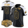 Bills 2024 AFC East Division Champions Gold Vapor Limited Jersey – All Stitched – Alternate – Keon Coleman Jersey
