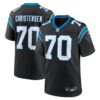 Brady Christensen Carolina Panthers Nike Team Game Jersey Black