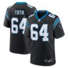 Brett Toth Carolina Panthers Nike Game Jersey Black