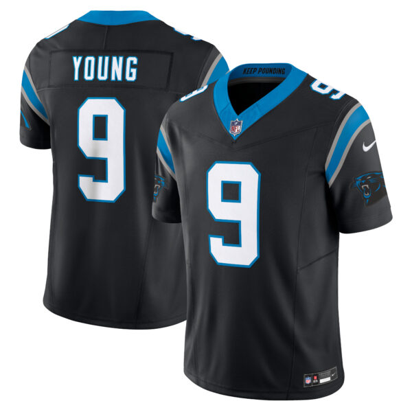 Bryce Young Carolina Panthers Nike Vapor FUSE Limited Jersey Black