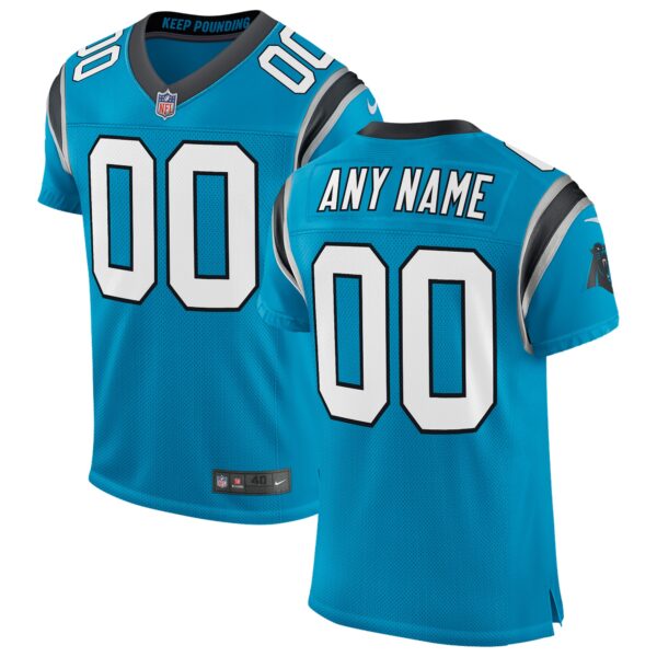 Carolina Panthers Nike Classic Elite Custom Jersey Blue