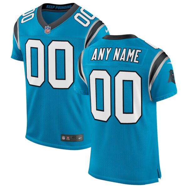 Carolina Panthers Nike Classic Elite Custom Jersey Blue