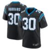 Chuba Hubbard Carolina Panthers Nike Team Game Jersey Black