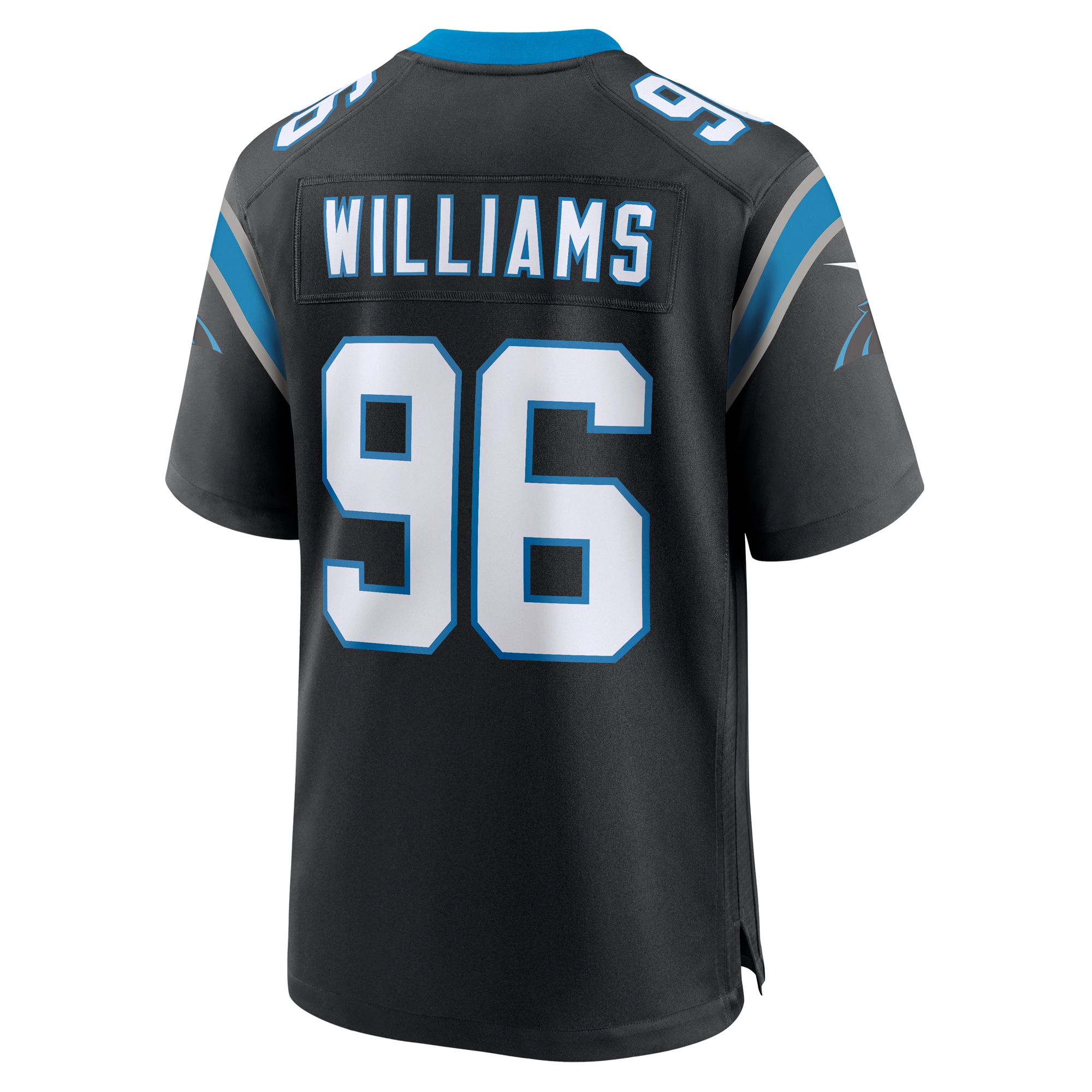 Deshawn Williams Carolina Panthers Nike Game Player Jersey Black - Image 3