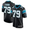 Ikem Ekwonu Carolina Panthers Nike Player Game Jersey Black