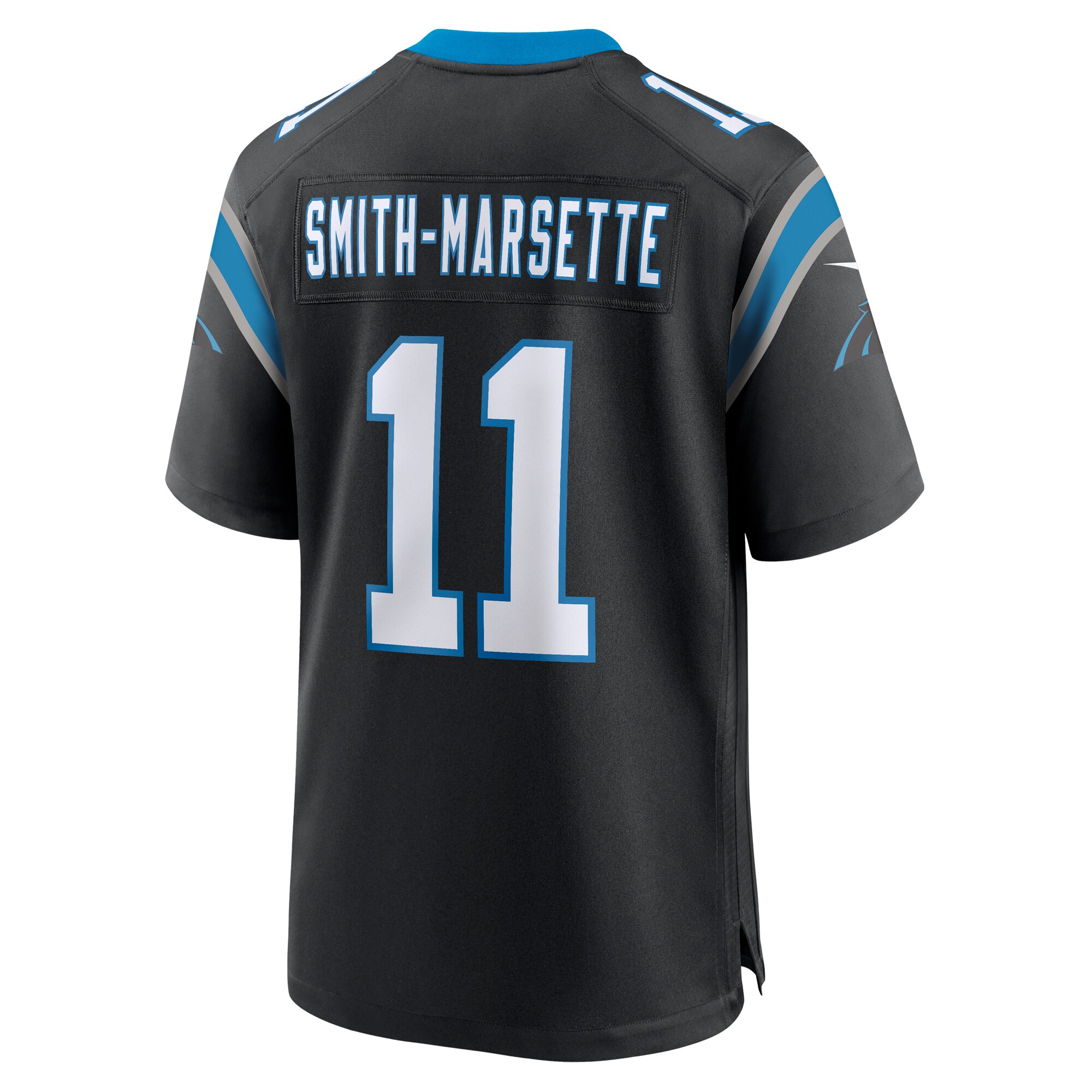 Ihmir Smith Marsette Carolina Panthers Nike Team Game Jersey Black - Image 3