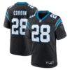 Jashaun Corbin Carolina Panthers Nike Team Game Jersey Black