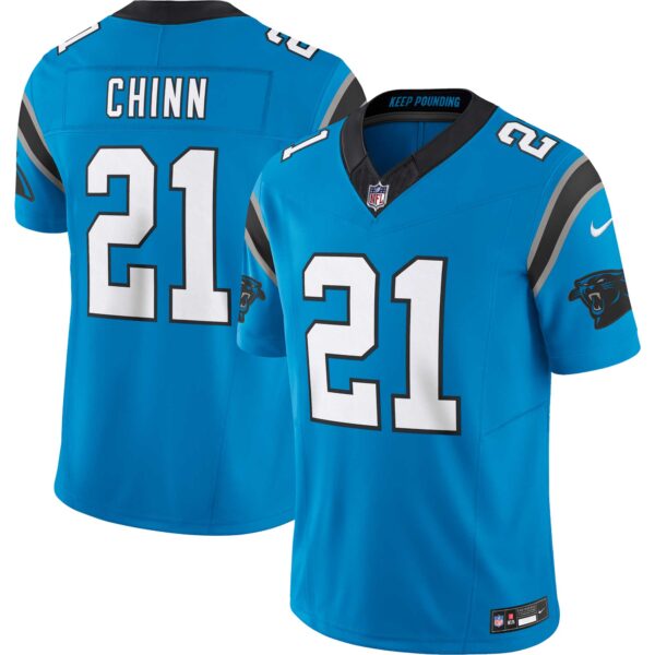 Jeremy Chinn Carolina Panthers Nike Vapor FUSE Limited Jersey Blue