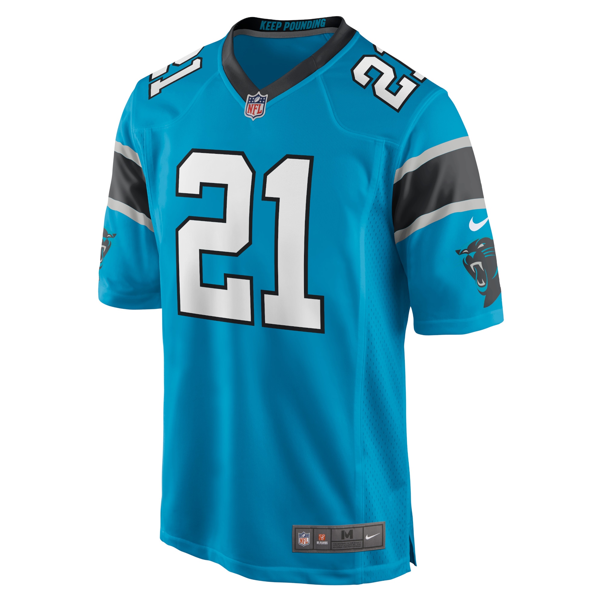 Jeremy Chinn Carolina Panthers Nike Game Jersey Blue - Image 2