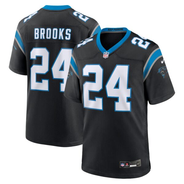 Jonathon Brooks Carolina Panthers Nike Game Jersey Black