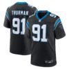 Nick Thurman Carolina Panthers Nike Team Game Jersey Black