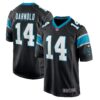 Sam Darnold Carolina Panthers Nike Game Player Jersey Black